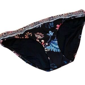 Seafolly Hipster Bikini Bottoms (only) Water‎ Garden, US size 6, NEW! So Pretty!